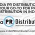 India PR Distribution Your Go-To for PR Distribution in India